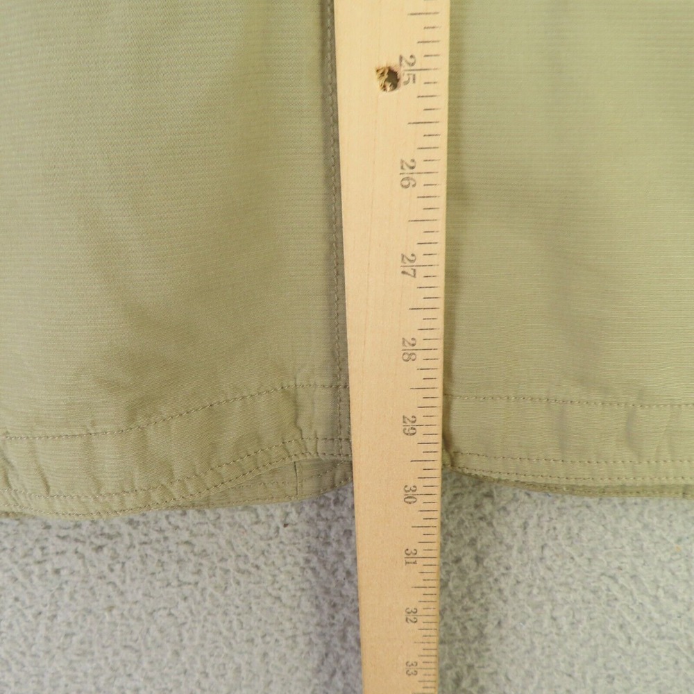 Royal Robbins Jacket Mens XL Brown Canvas Shacket Lined Buttons Pockets - Picture 11 of 11
